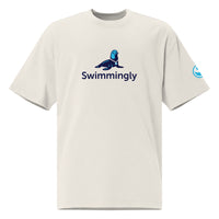 Swimmingly Oversized faded t-shirt